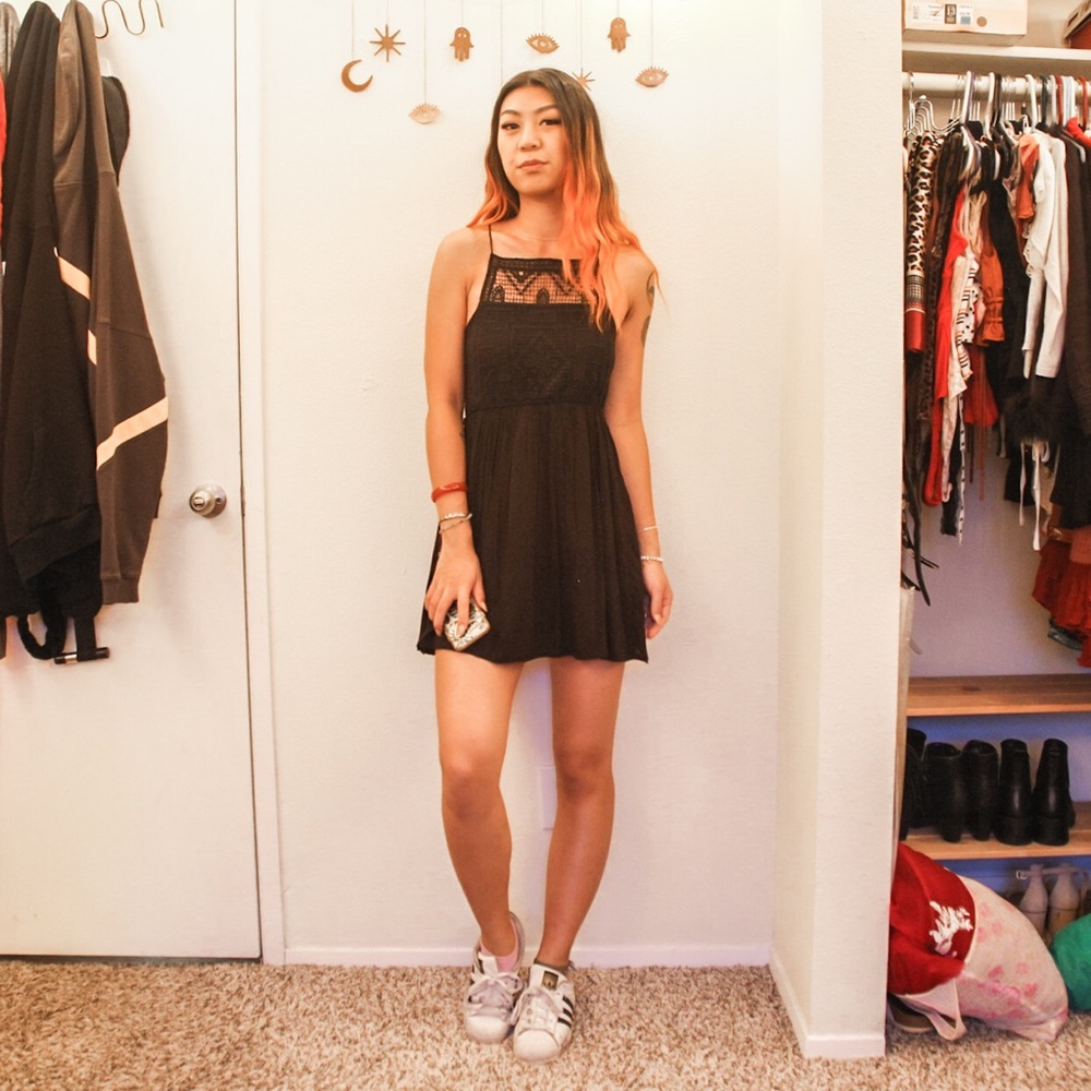 Pacsun cinched dress